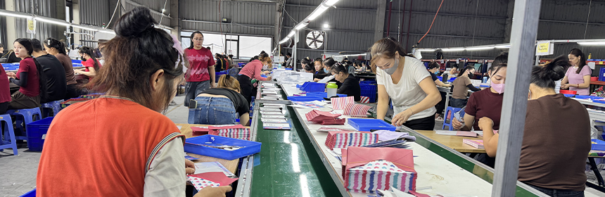 Vietnam factory production line