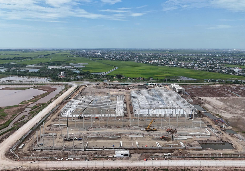 Vietnam factory under construction